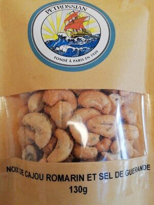 Noix de cajou romarin et sel de guerande