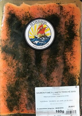 SAUMON FUME ANETH TR MAIN