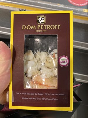 Crabe royal de Russie