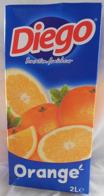 Fruité & rafraîchissant plus de goût Orange