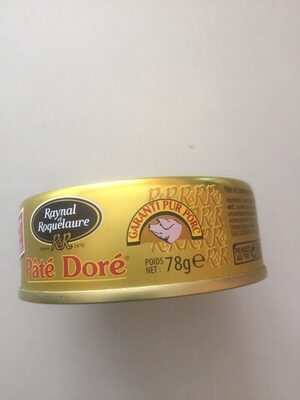 Paté doré front packaging