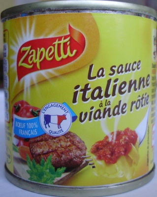 La sauce italienne à la viande rôtie