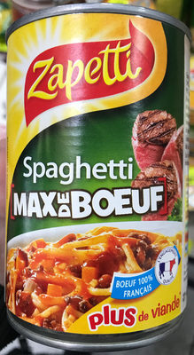 Spaghetti Max de Boeuf