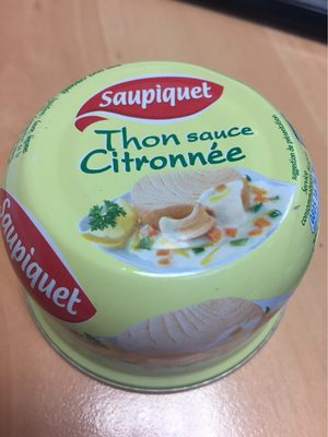 Thon sauce citronnee front packaging