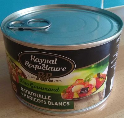Ratatouille et haricots blancs
