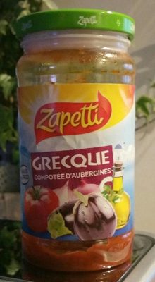 Grecque compotée d'aubergines