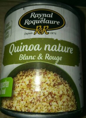 Quinoa nature blanc et rouge