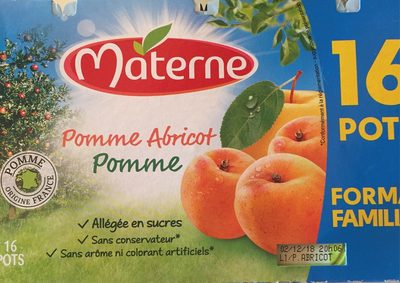 Compote pomme abricot
