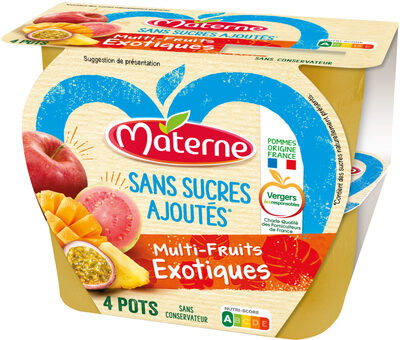 MATERNE (Sans sucres ajoutés) Multi Fruits Exotiques