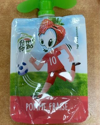 Pomme fraise front packaging