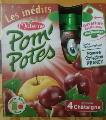 Pom'Potes Pomme Châtaigne