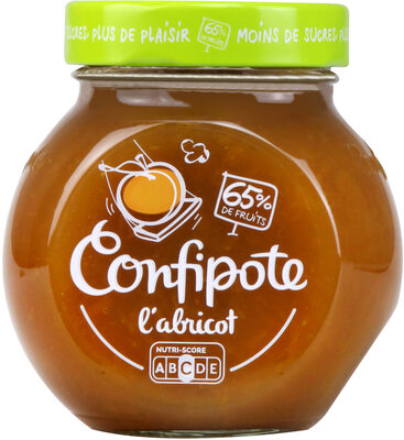 CONFIPOTE Confiture allégée en sucres Pot Abricot 350g