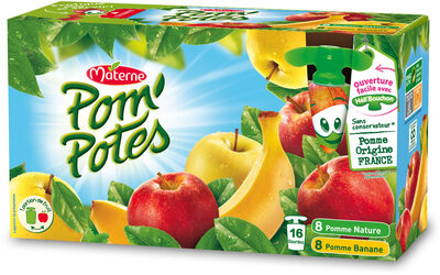 POM'POTES Pomme/Pomme Banane