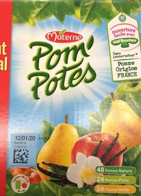 Compotes assortiment Pom'Potes