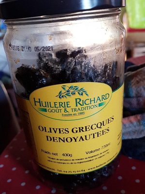 Olives grecques dénoyautées