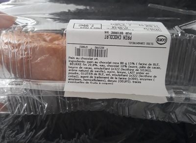 Pain au chocolat pur beurre