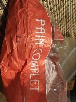 Pain complet front packaging