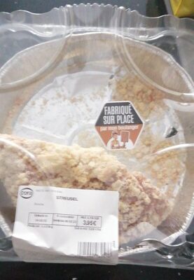 Streusel front packaging