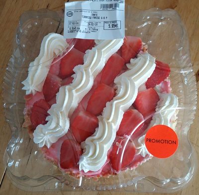 Tarte tiramisu fraise