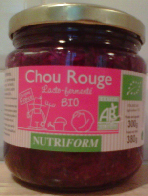 Chou rouge lacto-fermenté BIO Nutriform