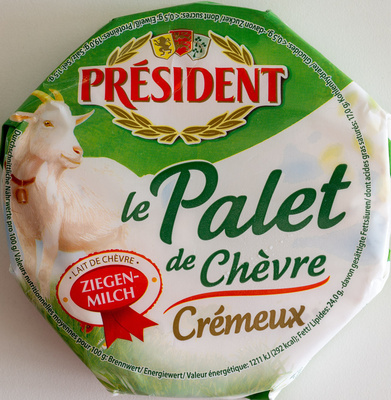 le Palet de Chèvre Crémeux front packaging