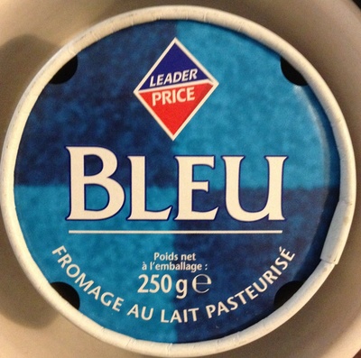 Bleu (29% MG) front packaging