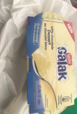 Galak Creme Dessert 2X70G front packaging