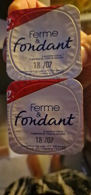 Ferme & fondant Chocolat front packaging
