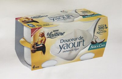 Douceur de yaourt noix de coco