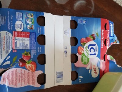 La fruit rouge front packaging