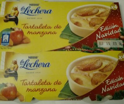 Tartaleta de manzana front packaging