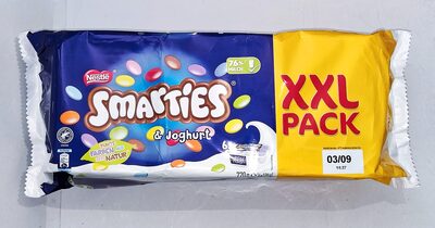 Smarties & Joghurt mit Vanillegeschmack XXL-Pack