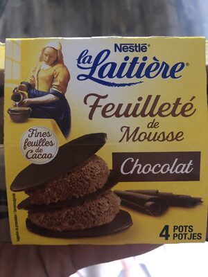 mousse chocolat front packaging