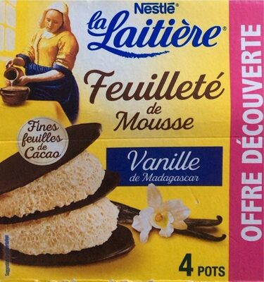 Feuilleté de Mousse Vanille de Madagascar