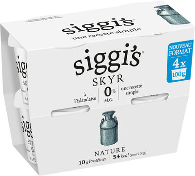 Skyr Nature front packaging