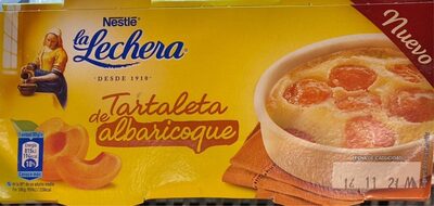 Tartaleta de albaricoque front packaging