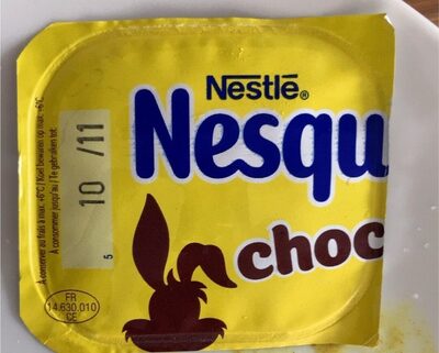 Nesquik choco front packaging