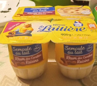 Gateau de semoule front packaging