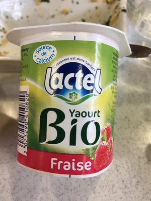 Yaourt Fraise Au Lait Entier Biologique