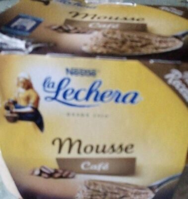 Mousse de café front packaging