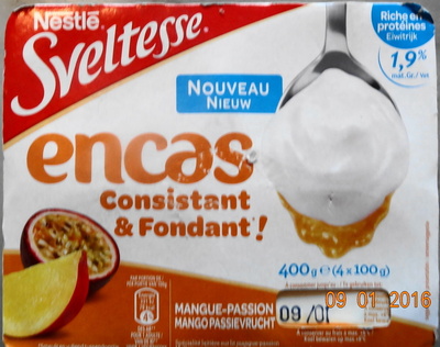 Sveltesse, encas mangue-passion