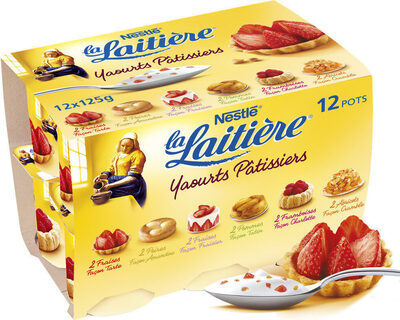 Yaourts Pâtissiers front packaging
