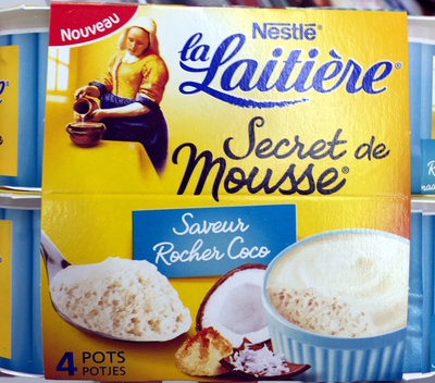 La Laitière secret de mousse saveur Rocher coco