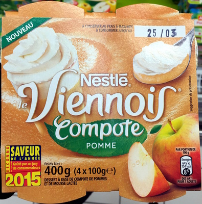 Le Viennois (Compote Pomme)