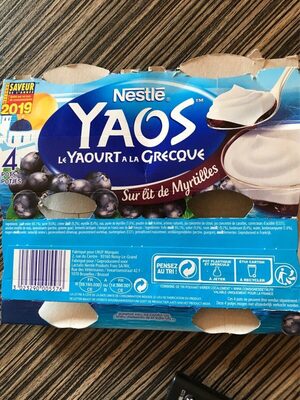 YAOS YAOURT A LA GRECQUE