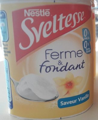 Ferme et  Fondant Saveur Vanille