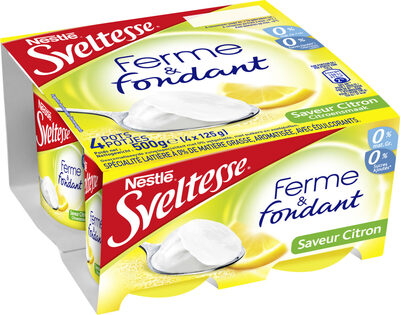 Sveltesse Ferme et Fondant Citron