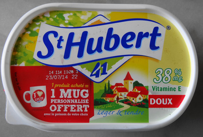 St Hubert 41 (Doux, Léger & tendre), (38 % MG) front packaging