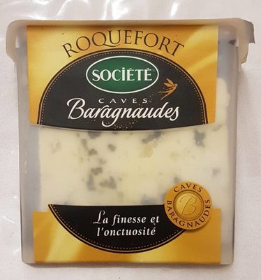 Roquefort caves Baragnaudes front packaging