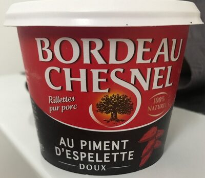 Rillettes au piment d'espelette